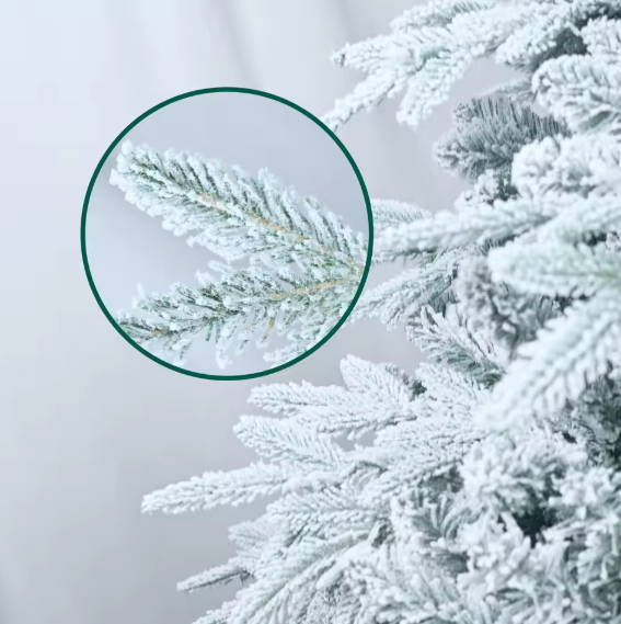 Hollyvia™ SnowFrost Prelit Christmas Tree