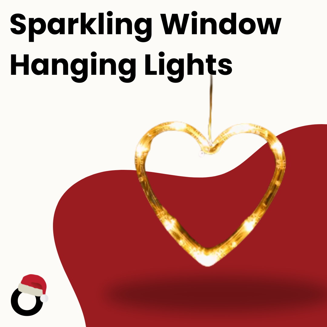 Hollyvia™ Sparkling Window Hanging Lights