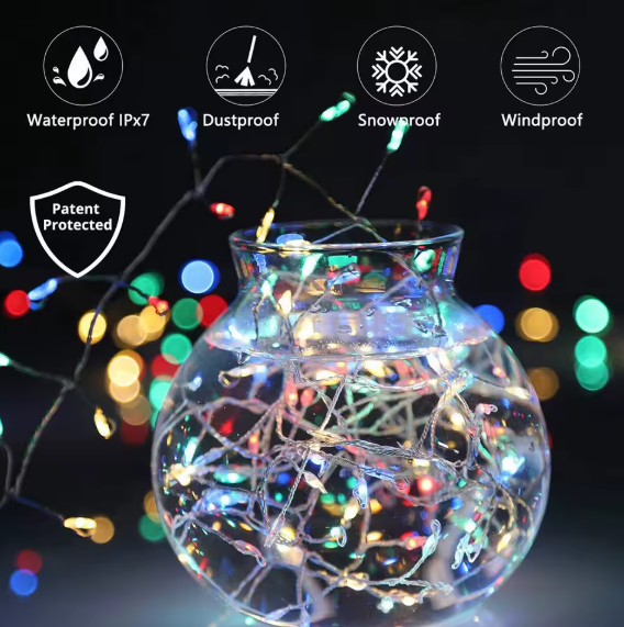 Hollyvia™ Firecracker Fairy String Lights