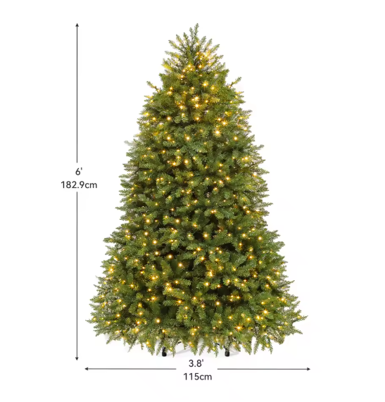 Hollyvia™ Enchanted Glow Prelit Christmas Tree