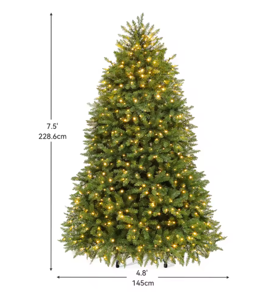 Hollyvia™ Enchanted Glow Prelit Christmas Tree
