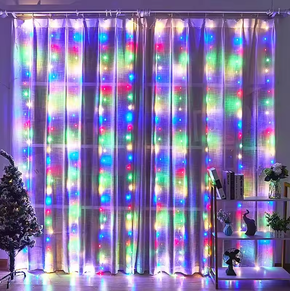 Hollyvia™ Curtain Garland Fairy Lights