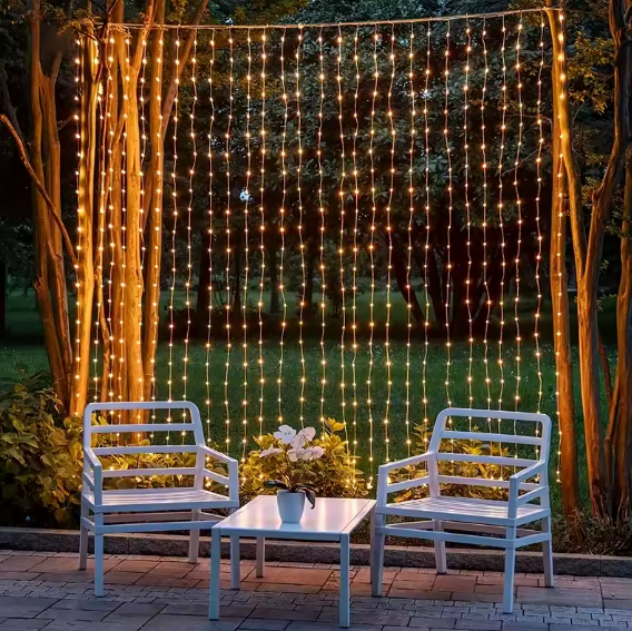 Hollyvia™ Curtain Garland Fairy Lights