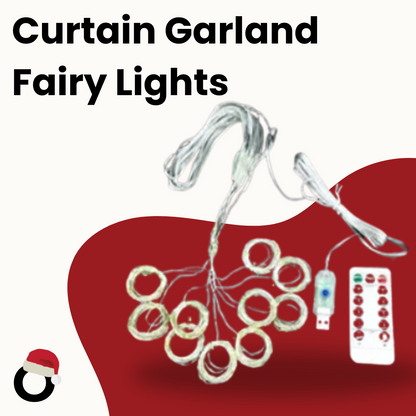 Hollyvia™ Curtain Garland Fairy Lights